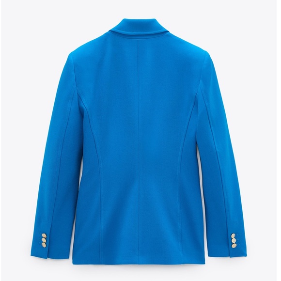 ZARA DOUBLE BREASTED BALMAIN STYLE BLAZER - Picture 12 of 17